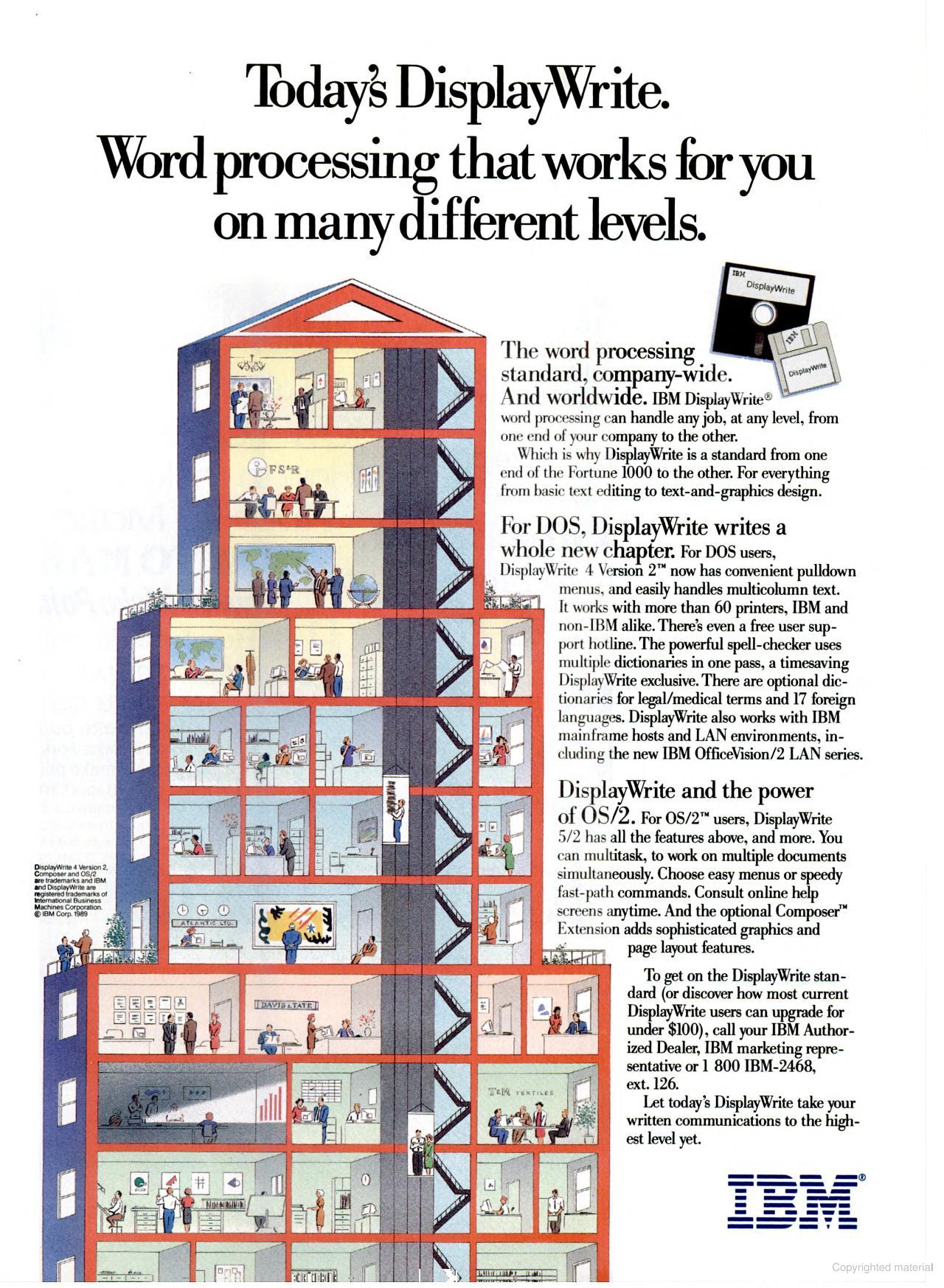 DisplayWrite 4 for DOS DisplayWrite 4 for DOS