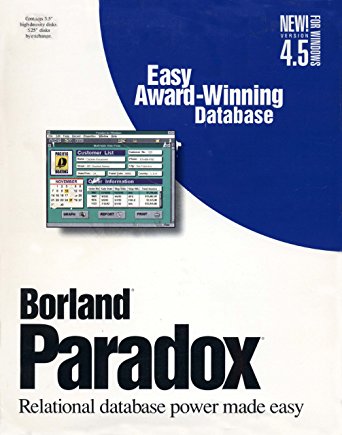 Paradox 4.5 for Windows