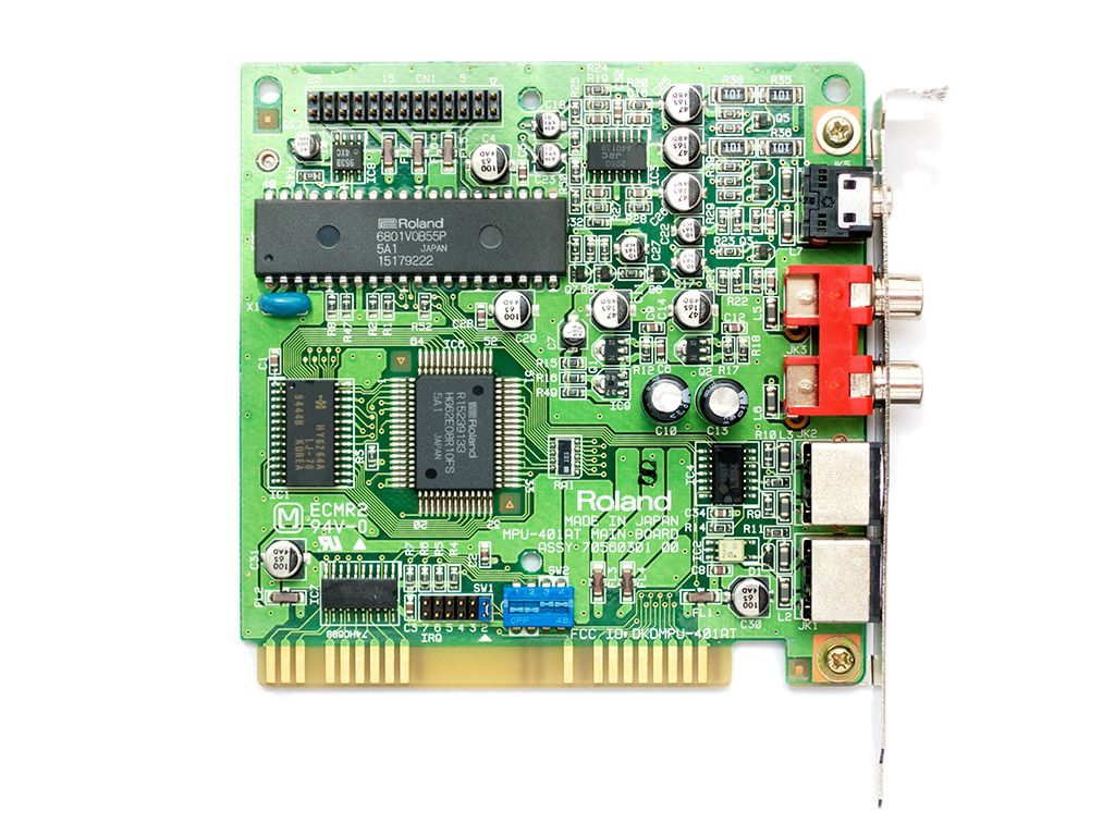 Roland MPU-401AT interface card