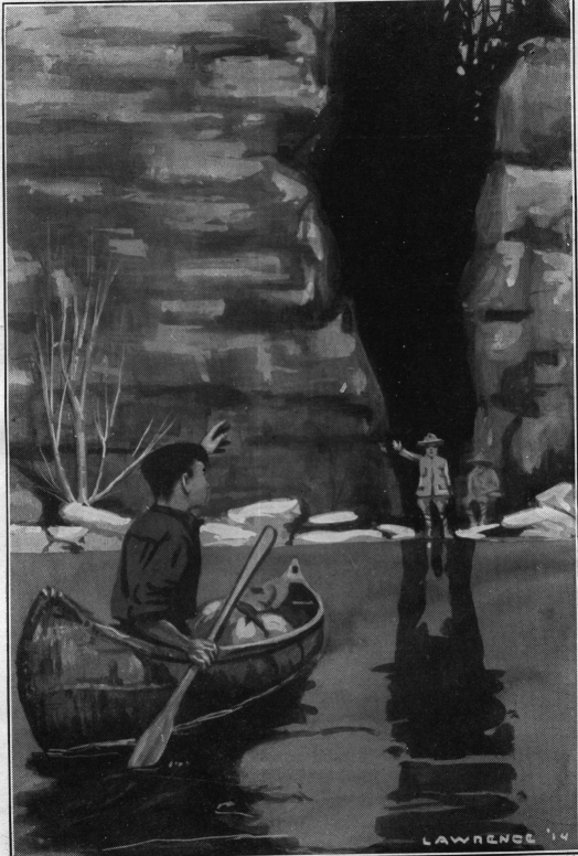 Illustration:
The Scouts spent several hours exploring the dark caverns.