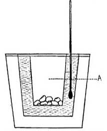 FIG. 26.&mdash;The bomb calorimeter from which the fuel value of food can be estimated.