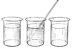 FIG. 32.&mdash;From the mingling of two liquids a solid is sometimes formed.