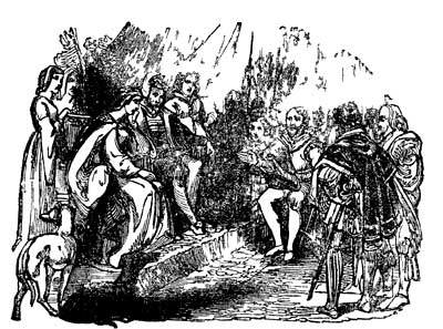 Columbus arrives at Barcelona Columbus arrives at Barcelona