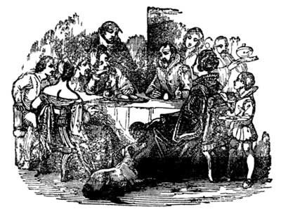 A courtier challenges Columbus A courtier challenges Columbus