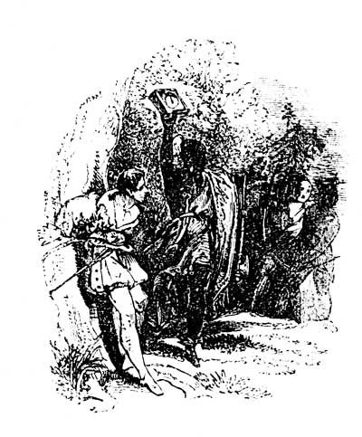 The chief held up a compass The chief held up a compass