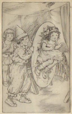 THEN BUNNY AND SUE JUMPED THROUGH HOOPS COVERED WITH PAPER. THEN BUNNY AND SUE JUMPED THROUGH HOOPS COVERED WITH PAPER.