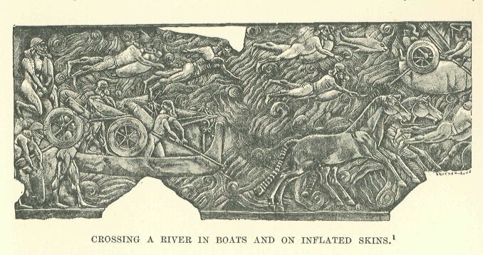 188.jpg Crossing a River in Boats and on Inflated Skins