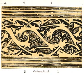 Schnitzereien auf Bambusk&ouml;chern.
