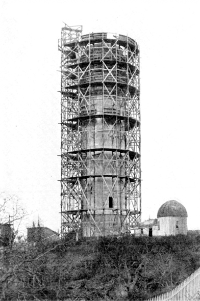 Plate XXIII, Fig. 1.&mdash;Scaffolding for Water Tower.