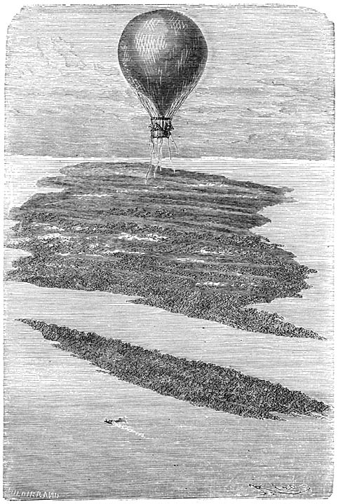 Boven de zee&euml;ngte. Blz. 54.