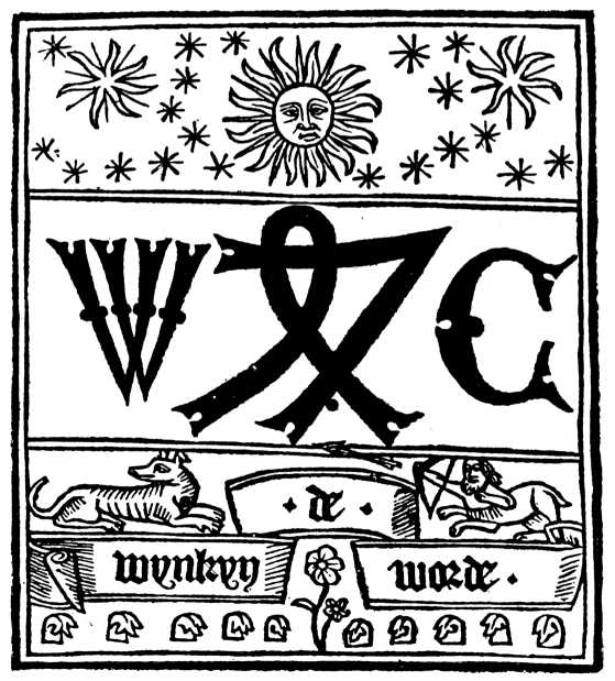 De Worde's 'Sagittarius' Device. De Worde's 'Sagittarius' Device.