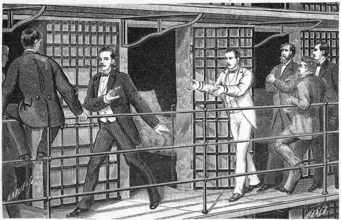 The quarrel between William Bucholz and Edward
Sommers.