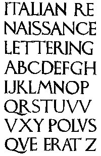 33. ITALIAN RENAISSANCE CAPITALS. MARSUPPINI TOMB. F.&nbsp;C.&nbsp;B.