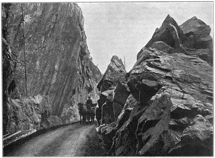 Kvamsklev bij het Vangsmj&ouml;sen. (Valders-route).