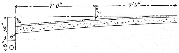 Fig. 119.&mdash;Concrete Pavement. Windsor, Canada.