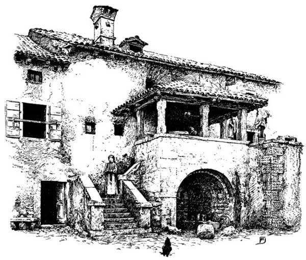 AN ISTRIAN FARM-HOUSE

