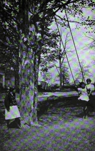 The Country Girl is the life of the home. She is a
companion for the parents and a playmate for the little brothers and
sisters.