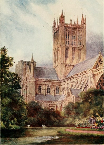 WELLS

CATHEDRAL AND THE POOLS