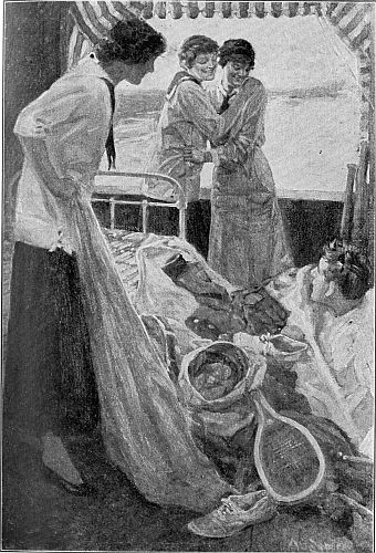 A tousled head emerged and then a hot, fat, red face.&mdash;Page 19