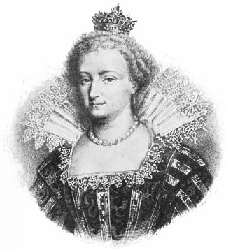 Image unavailable: MARIE DE’ MÉDICIS, QUEEN OF FRANCE.

From an old print.