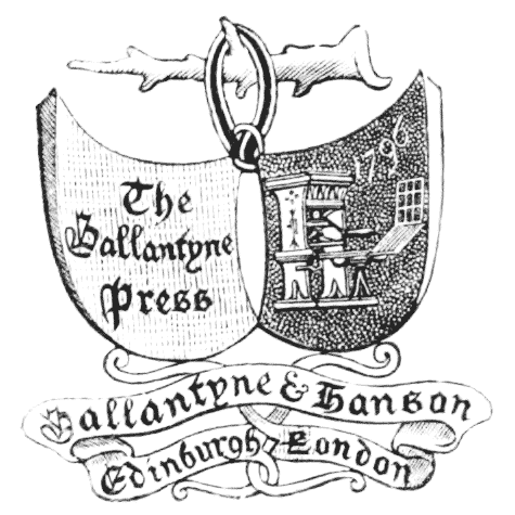 The Ballantyne Press

Ballantyne & Hanson Edinburgh London