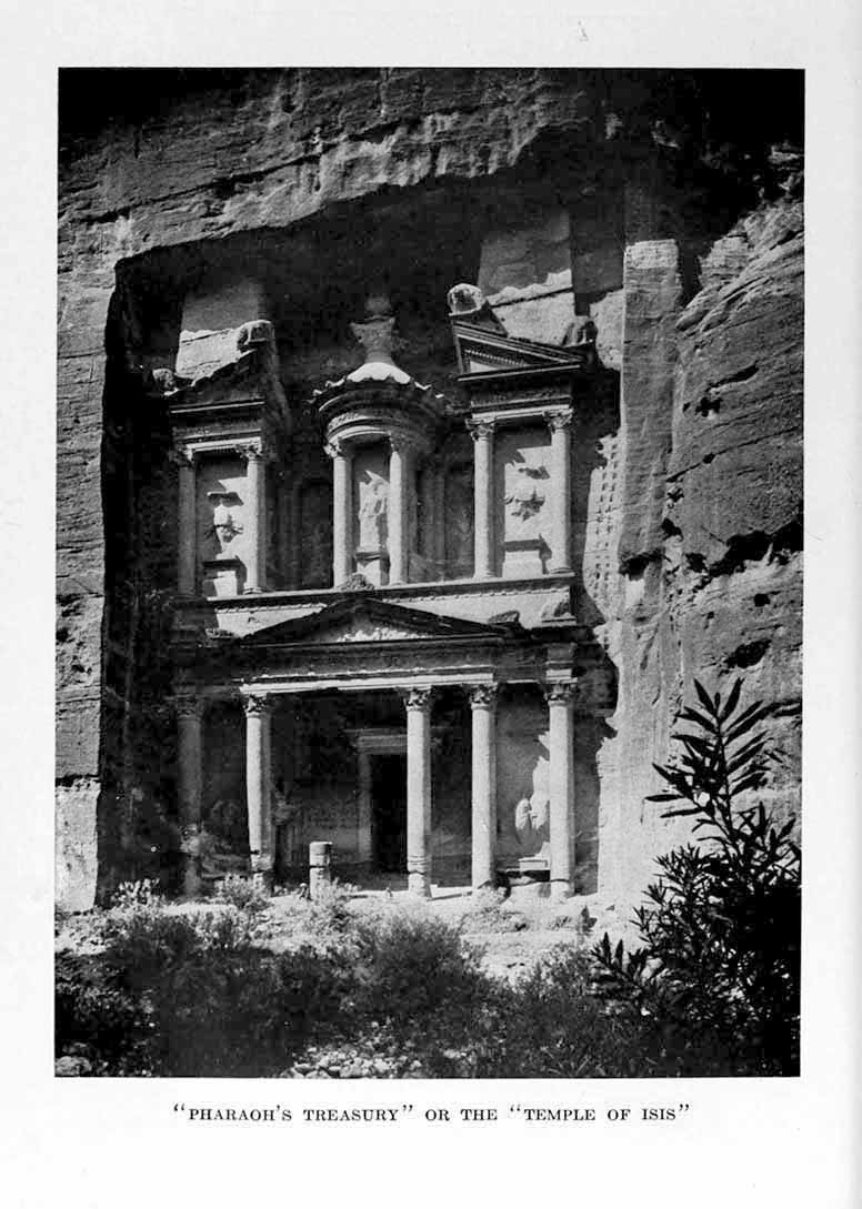 Photograph: “PHARAOH’S TREASURY” OR THE “TEMPLE OF ISIS”