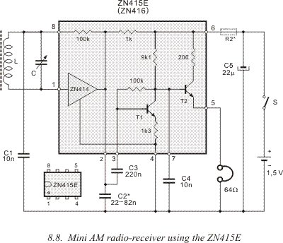 ZN415 radio schematic ZN415 radio schematic