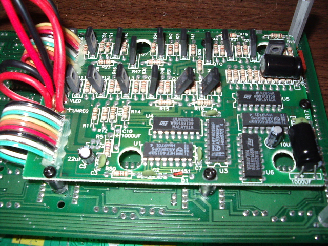 Row controller board Row controller board