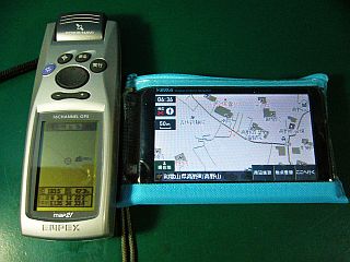 図3:雲泥の差! <click>→図4:緯度経度の数値だけが頼り