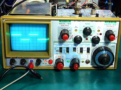 図1:修理成ったSS-3310(ジャンク) <click>→図2:着荷時の状態